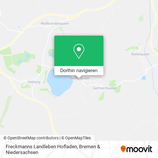 Freckmanns Landleben Hofladen Karte