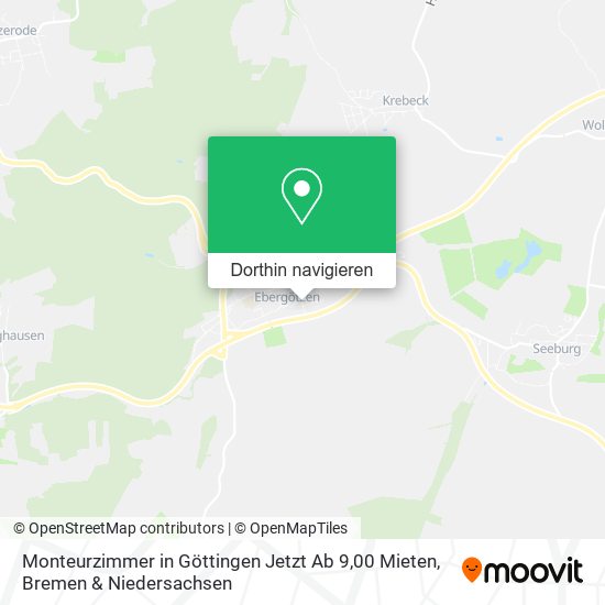 Monteurzimmer in Göttingen Jetzt Ab 9,00 Mieten Karte