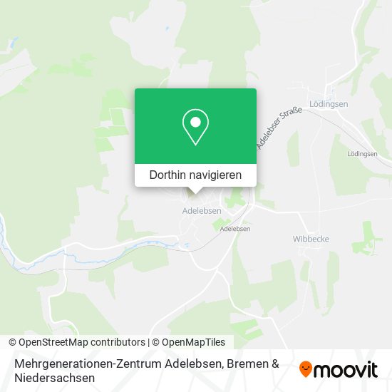 Mehrgenerationen-Zentrum Adelebsen Karte