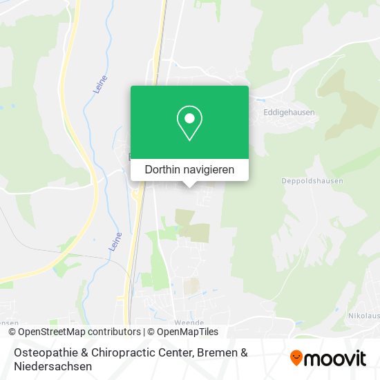 Osteopathie & Chiropractic Center Karte