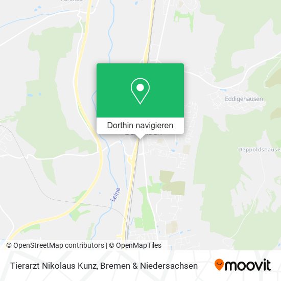 Tierarzt Nikolaus Kunz Karte
