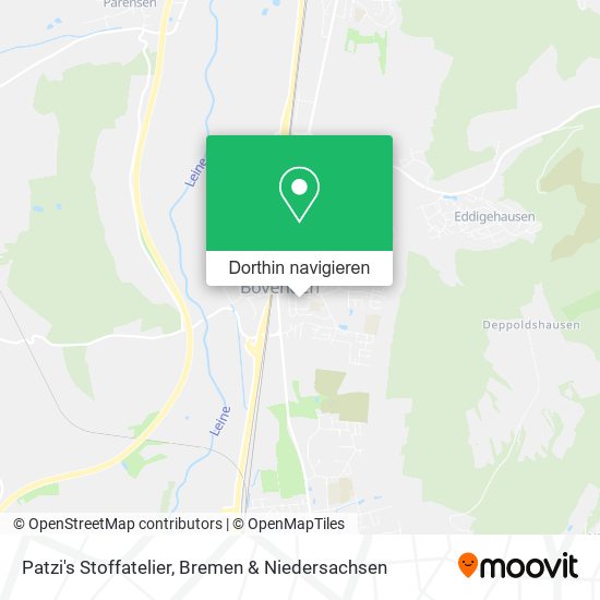 Patzi's Stoffatelier Karte