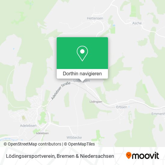 Lödingsersportverein Karte