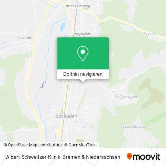 Albert-Schweitzer-Klinik Karte