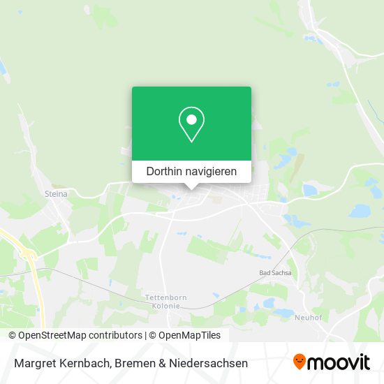 Margret Kernbach Karte
