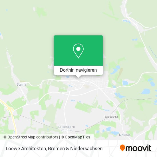 Loewe Architekten Karte
