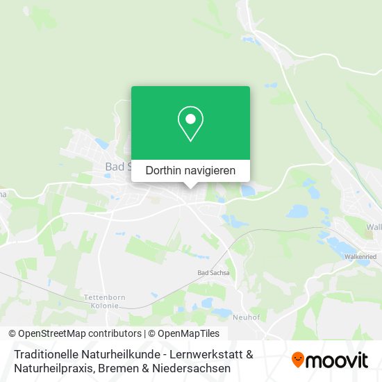 Traditionelle Naturheilkunde - Lernwerkstatt & Naturheilpraxis Karte