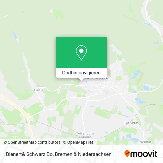 Bienert& Schwarz Bo Karte
