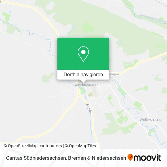 Caritas Südniedersachsen Karte