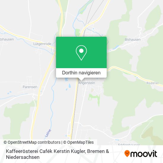 Kaffeerösterei Cafék Kerstin Kugler Karte
