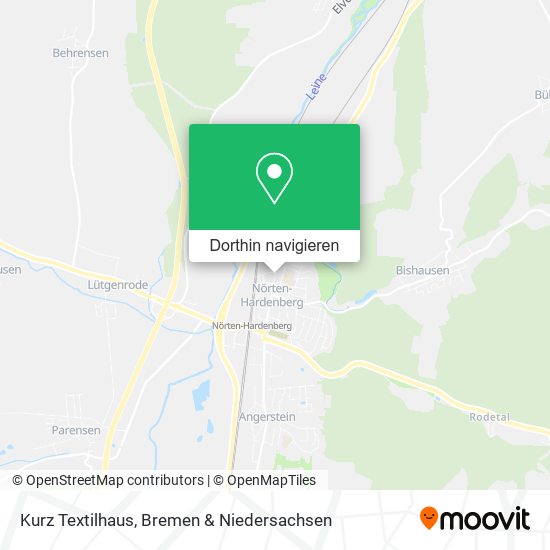 Kurz Textilhaus Karte