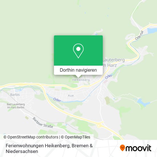 Ferienwohnungen Heikenberg Karte