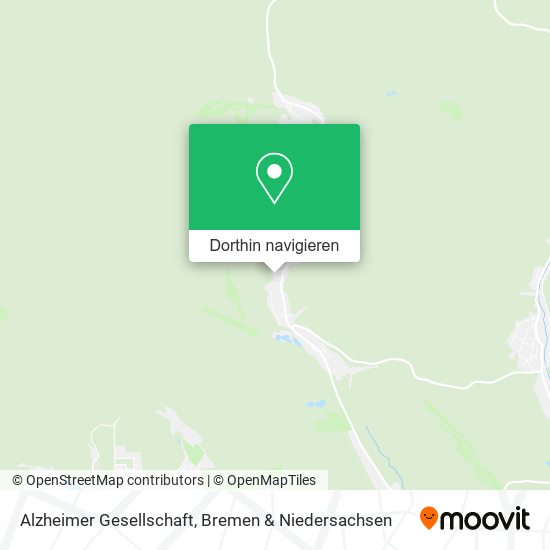 Alzheimer Gesellschaft Karte