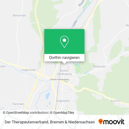 Der Therapeutenverband Karte
