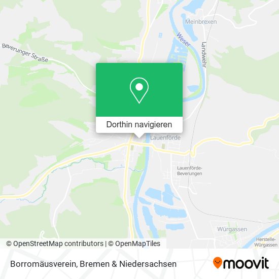 Borromäusverein Karte