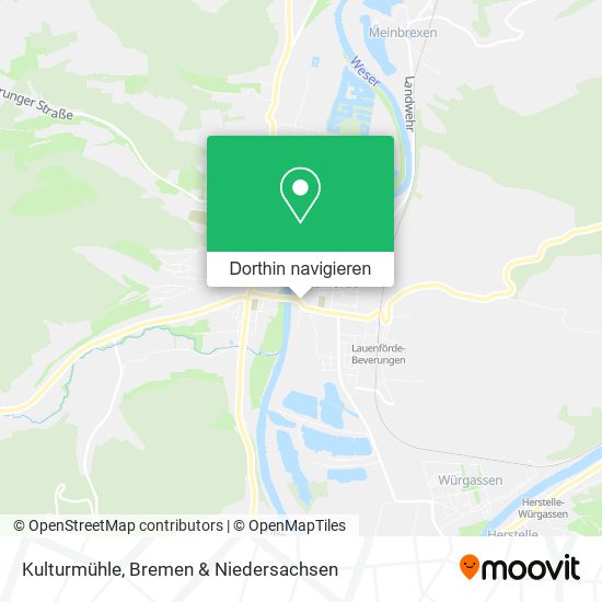 Kulturmühle Karte
