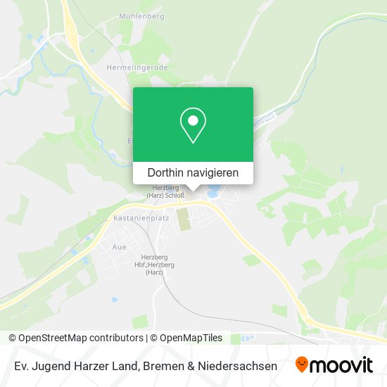 Ev. Jugend Harzer Land Karte