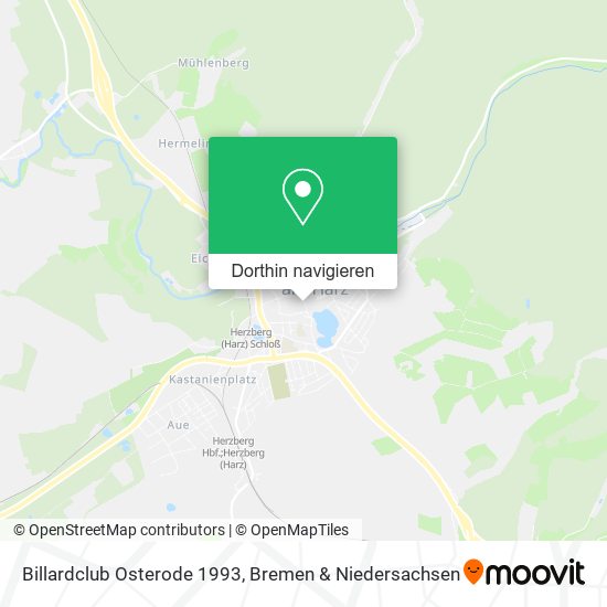 Billardclub Osterode 1993 Karte