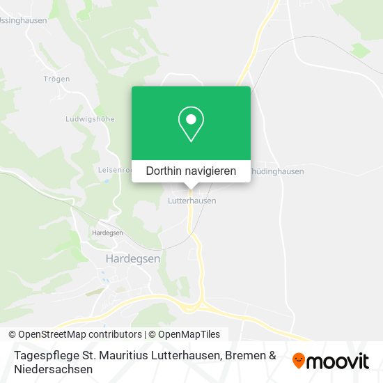 Tagespflege St. Mauritius Lutterhausen Karte