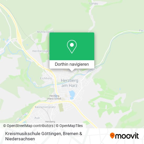 Kreismusikschule Göttingen Karte