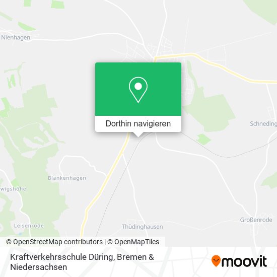 Kraftverkehrsschule Düring Karte