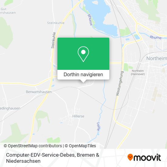 Computer-EDV-Service-Debes Karte