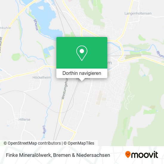 Finke Mineralölwerk Karte