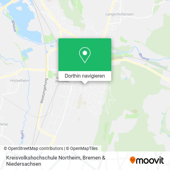 Kreisvolkshochschule Northeim Karte