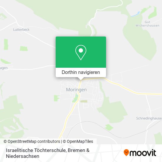 Israelitische Töchterschule Karte