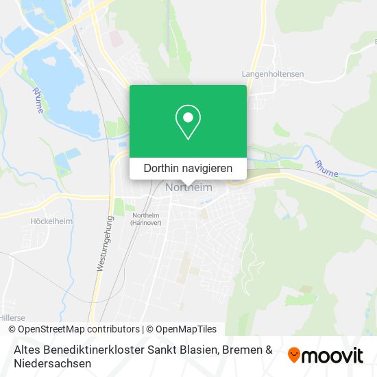 Altes Benediktinerkloster Sankt Blasien Karte