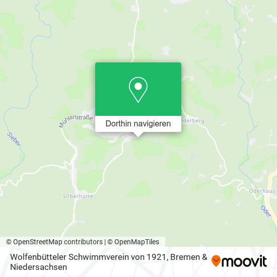 Wolfenbütteler Schwimmverein von 1921 Karte