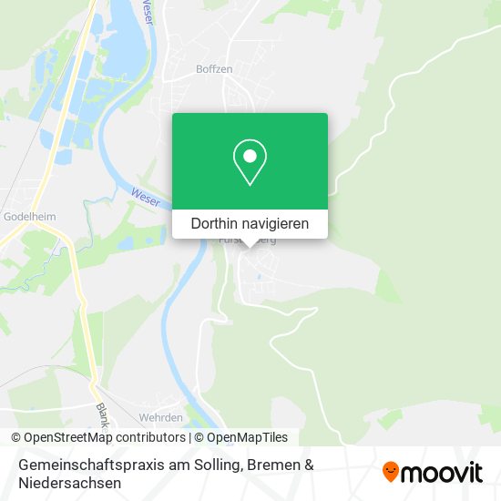 Gemeinschaftspraxis am Solling Karte