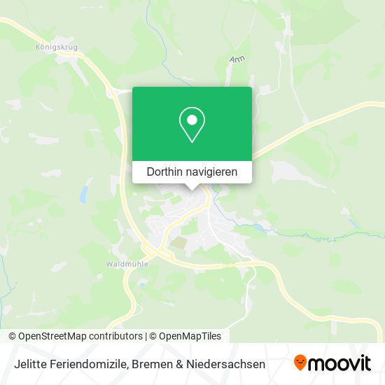 Jelitte Feriendomizile Karte