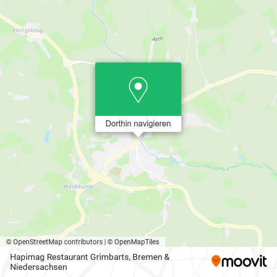 Hapimag Restaurant Grimbarts Karte