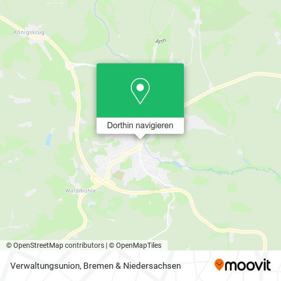 Verwaltungsunion Karte