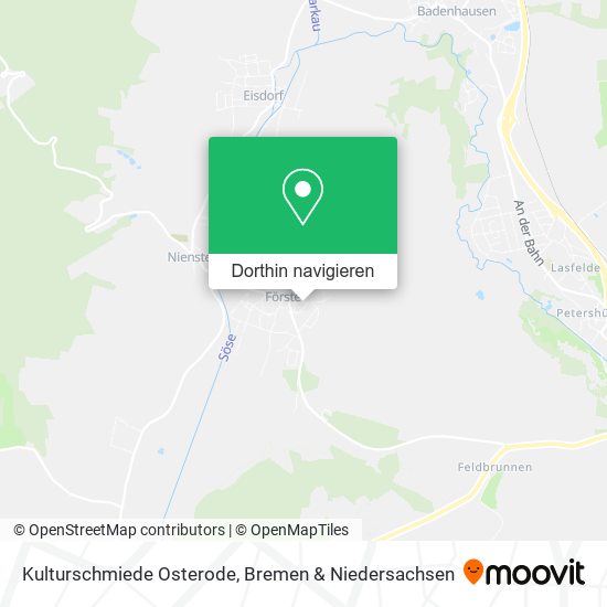 Kulturschmiede Osterode Karte