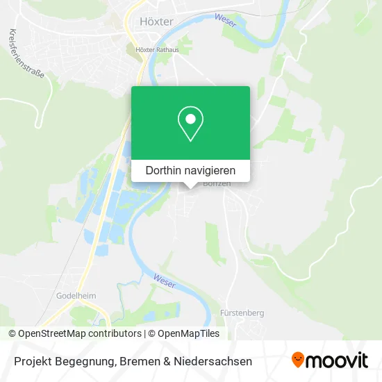 Projekt Begegnung Karte