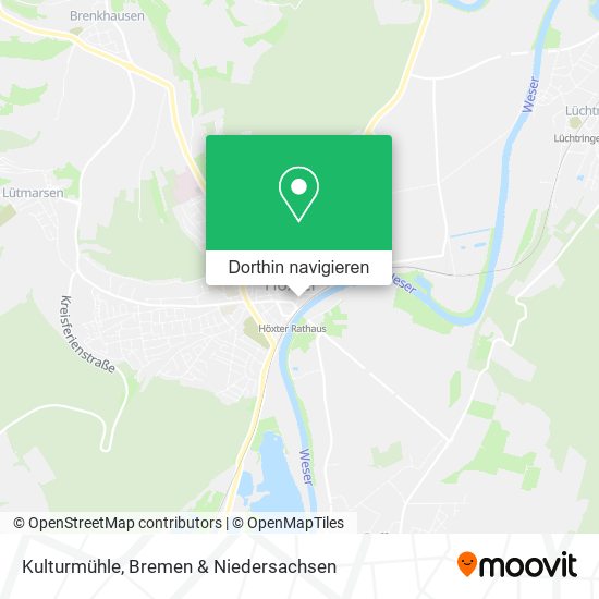 Kulturmühle Karte
