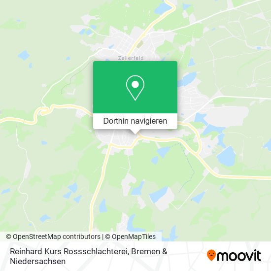 Reinhard Kurs Rossschlachterei Karte