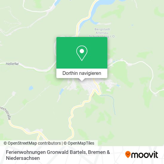 Ferienwohnungen Gronwald Bartels Karte