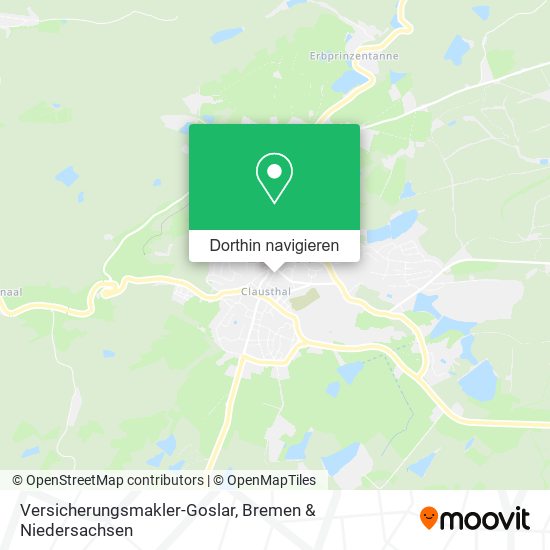 Versicherungsmakler-Goslar Karte