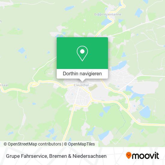 Grupe Fahrservice Karte