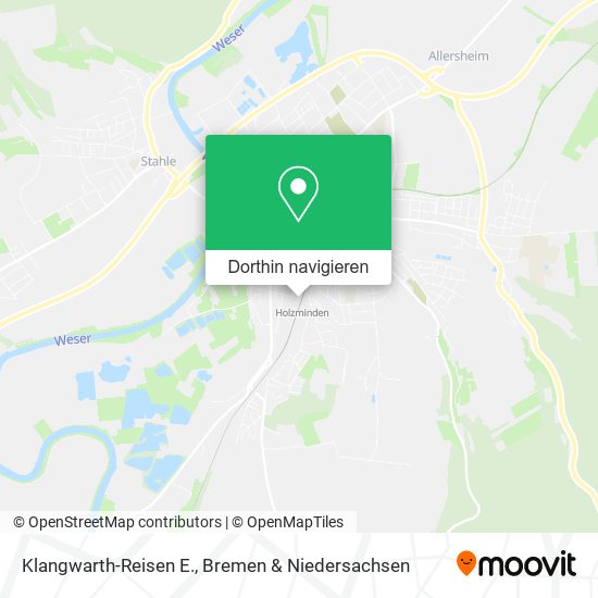 Klangwarth-Reisen E. Karte