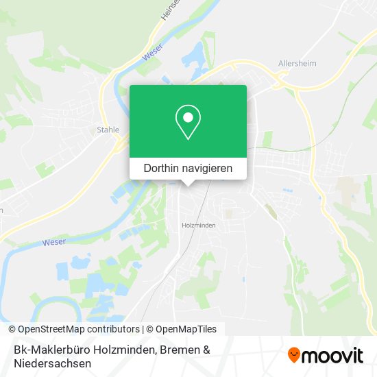 Bk-Maklerbüro Holzminden Karte