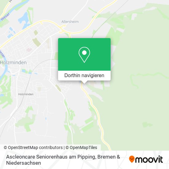 Ascleoncare Seniorenhaus am Pipping Karte