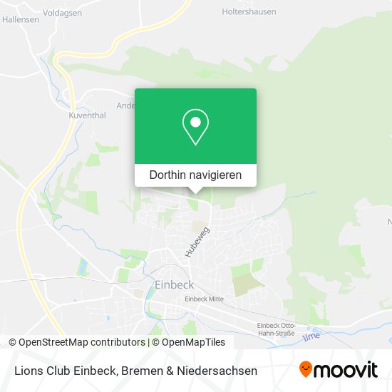 Lions Club Einbeck Karte