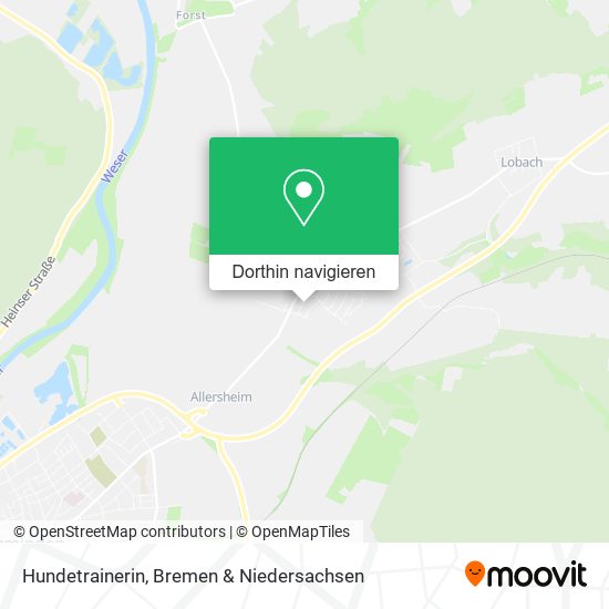 Hundetrainerin Karte