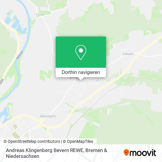 Andreas Klingenberg Bevern REWE Karte