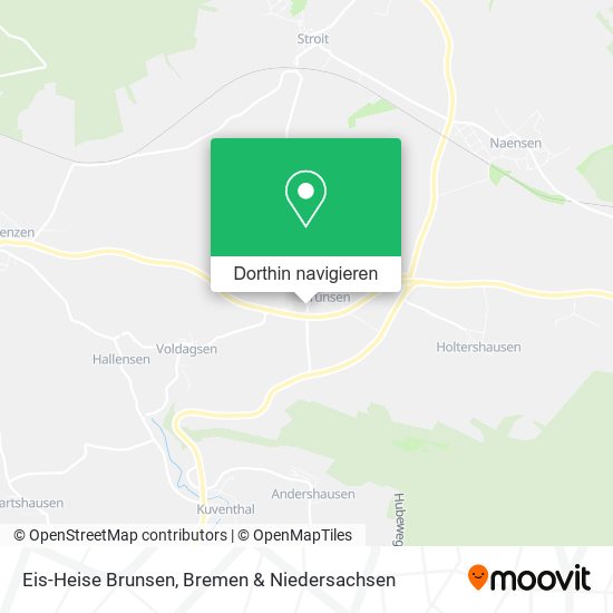 Eis-Heise Brunsen Karte