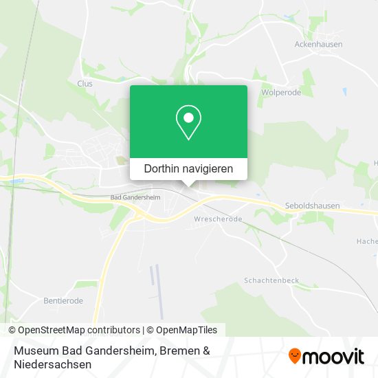 Museum Bad Gandersheim Karte